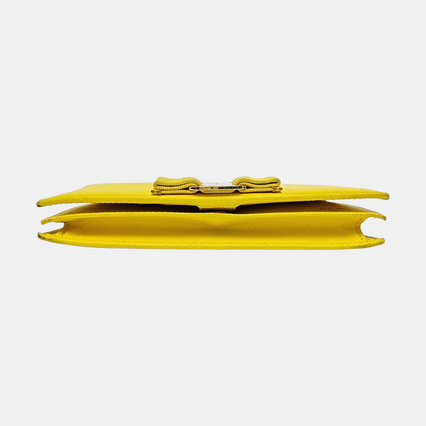 Ginny Calfskin Yellow
