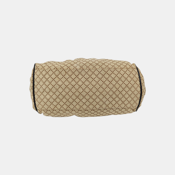 Sukey Monogram Canvas Black