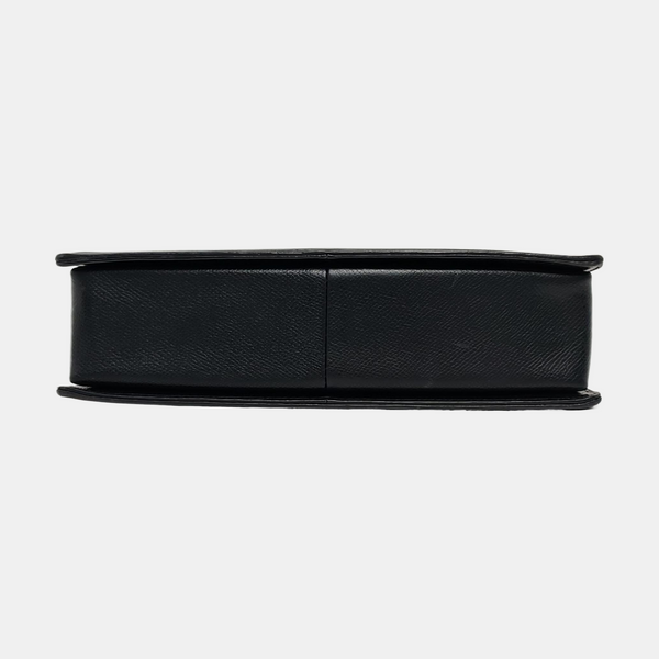 Calfskin Shoulder Bag Black