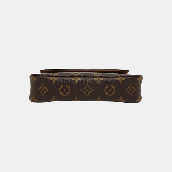 IVY Monogram Coated Canvas Brown