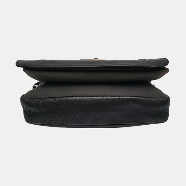Calfskin Shoulder Bag Black