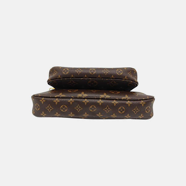 MULTI Monogram Coated Canvas Brown