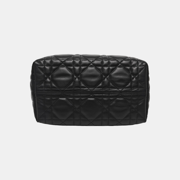 Toujours Small Cannage Calfskin Black