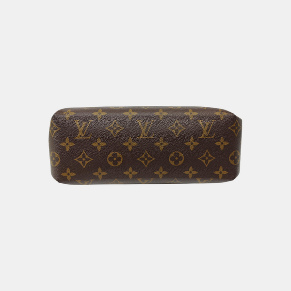PALLAS BB Monogram Coated Canvas Brown