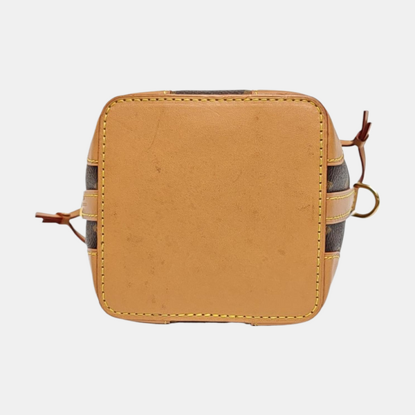 NOÉ Mini Monogram Coated Canvas Brown