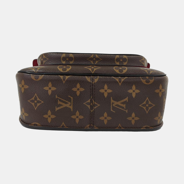 PASSY Monogram Coated Canvas Brown