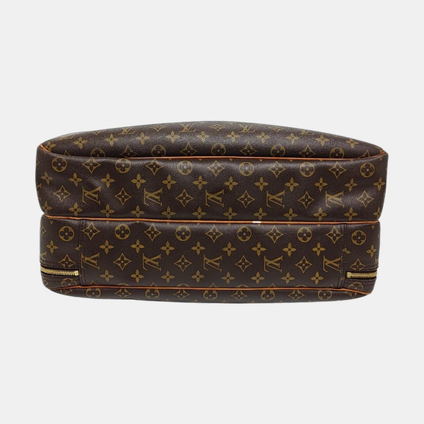 ALIZÉ Monogram Coated Canvas Brown