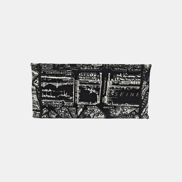Book Tote Medium Canvas Black