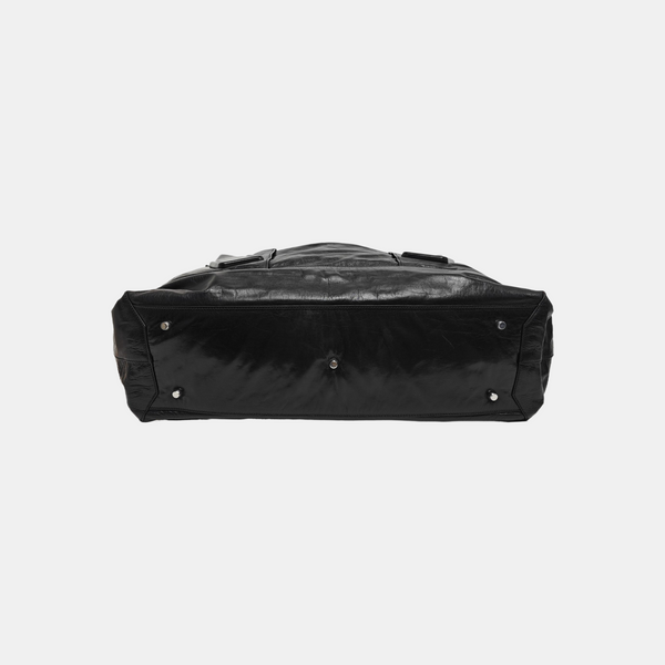 Arco Large Calfskin Black