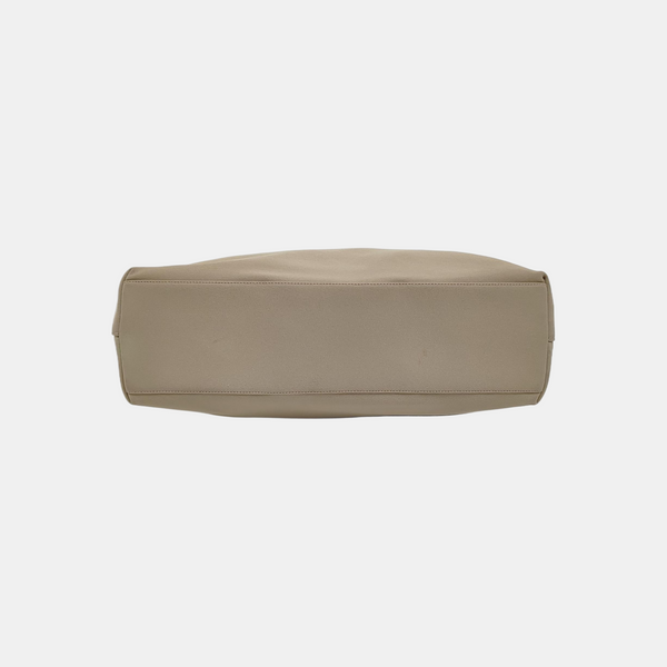 Fabric Shoulder Bag Beige