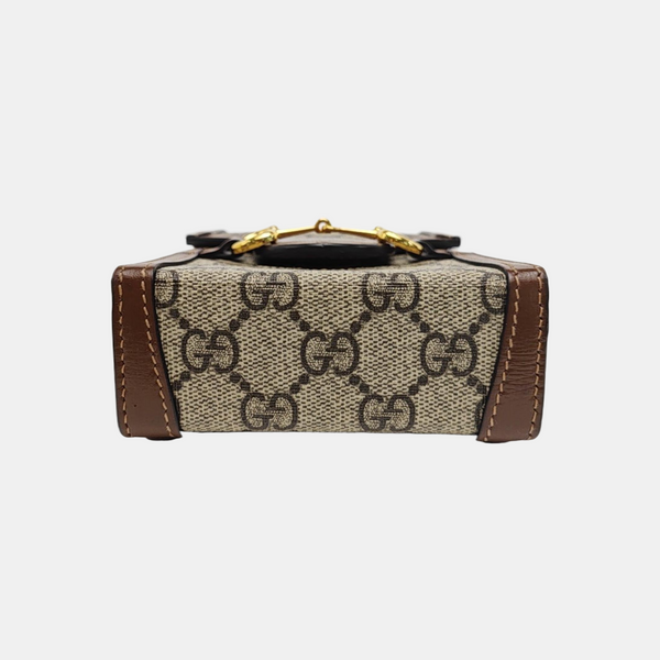 Horsebit 1955 Mini Coated Canvas Beige