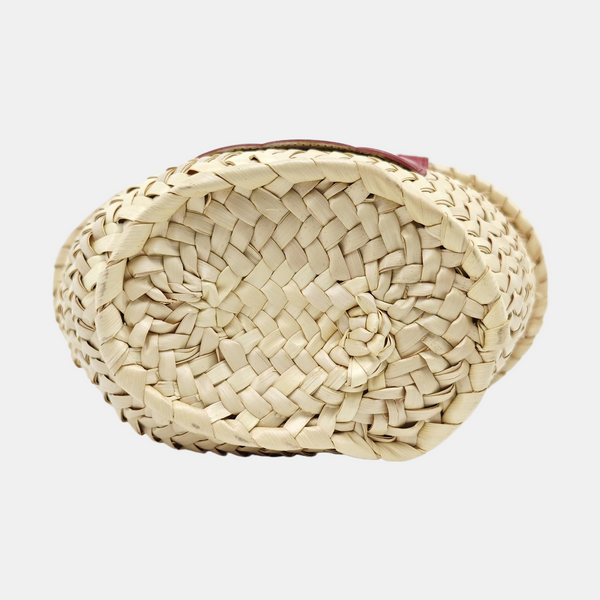 Straw Tote Bag Beige