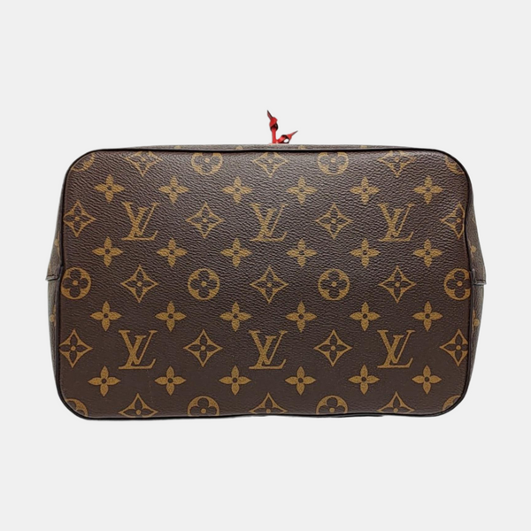 NÉONOÉ MM Monogram Coated Canvas Brown