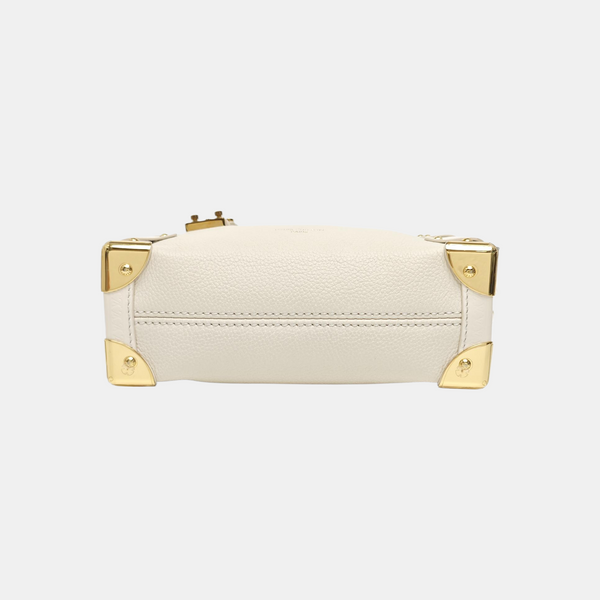 SIDE TRUNK PM Calfskin Beige