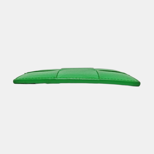 Calfskin Card Holder Green