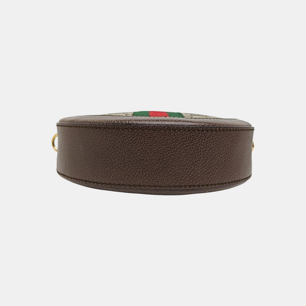 Ophidia Mini Monogram Coated Canvas Beige