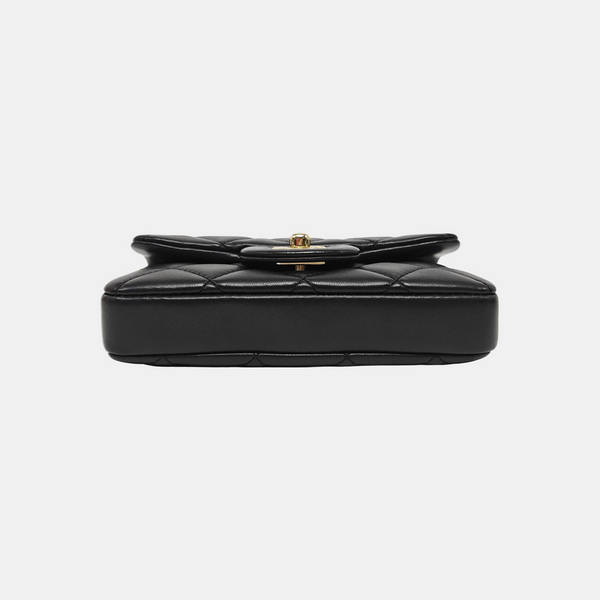 CLASSIC FLAP Mini Quilted Lambskin Black