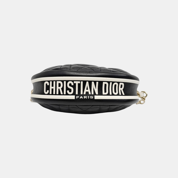 Dior Vibe Hobo Quilted Lambskin Black