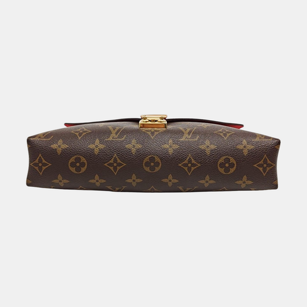 PALLAS Monogram Coated Canvas Brown