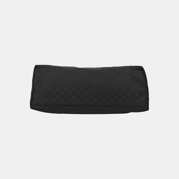 Monogram Canvas Shoulder Bag Black