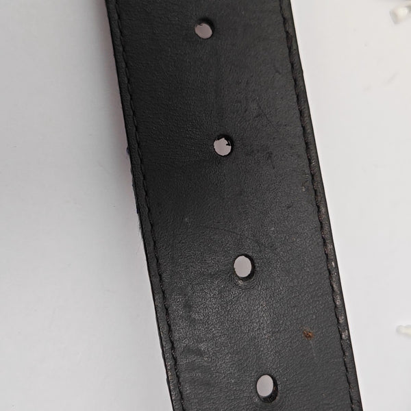 Leather Belt Black