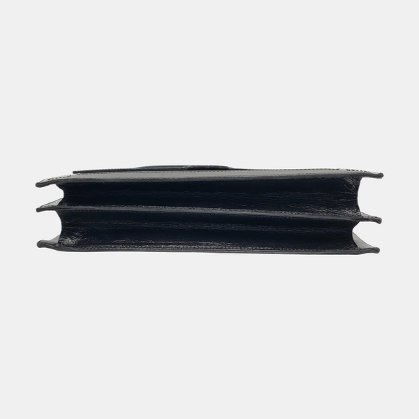 Calfskin Shoulder Bag Black