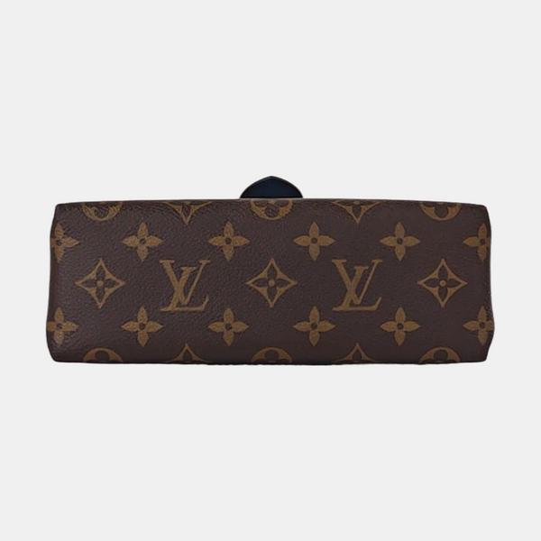 Authenticated pre-owned LOCKY BB Monogram Coated Canvas Blue - Shoulder Bag at Looply