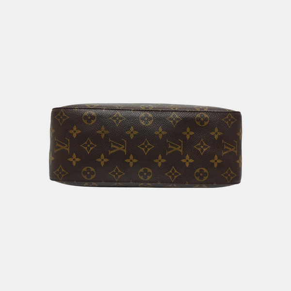 LOOPING GM Monogram Coated Canvas Brown