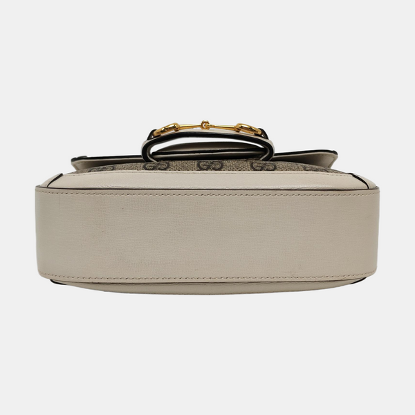 Horsebit 1955 Mini Coated Canvas Beige