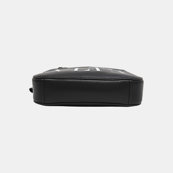 Vltn Small Calfskin Black