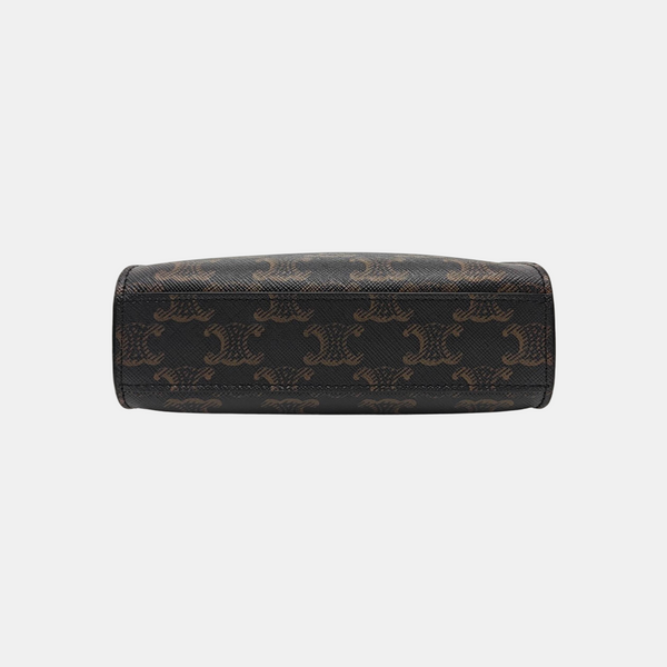 TRIOMPHE Mini Coated Canvas Brown