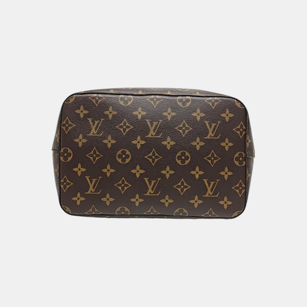 NÉONOÉ MM Monogram Coated Canvas Brown