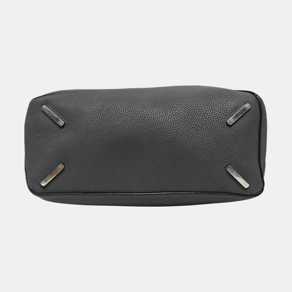Puzzle Large Quilted Calfskin Gray