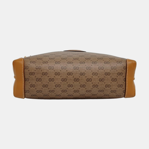 Monogram Coated Canvas Brown