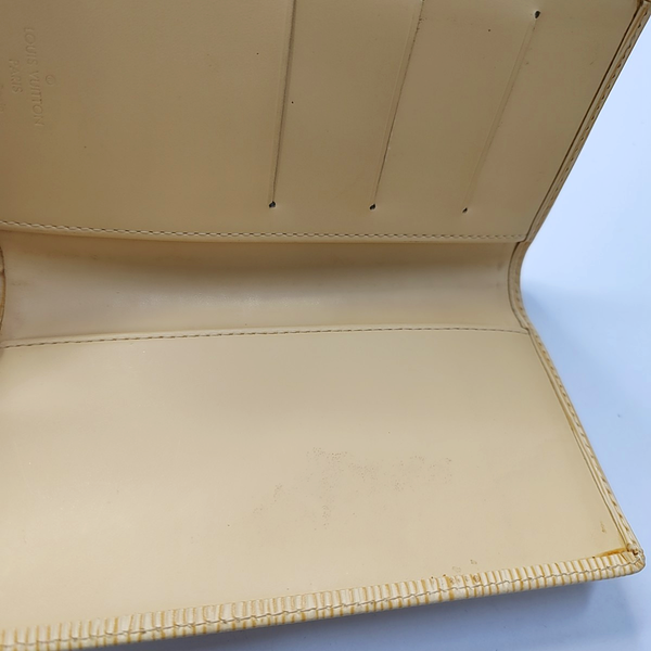 Epi Yellow Wallet