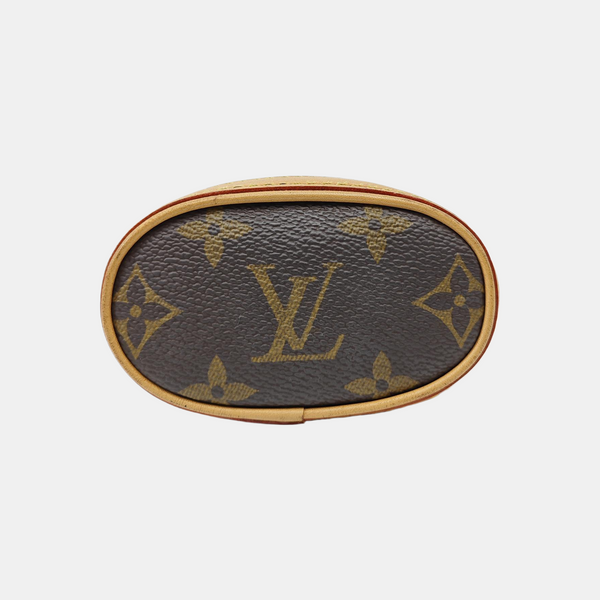 FOLD ME Monogram Coated Canvas Brown