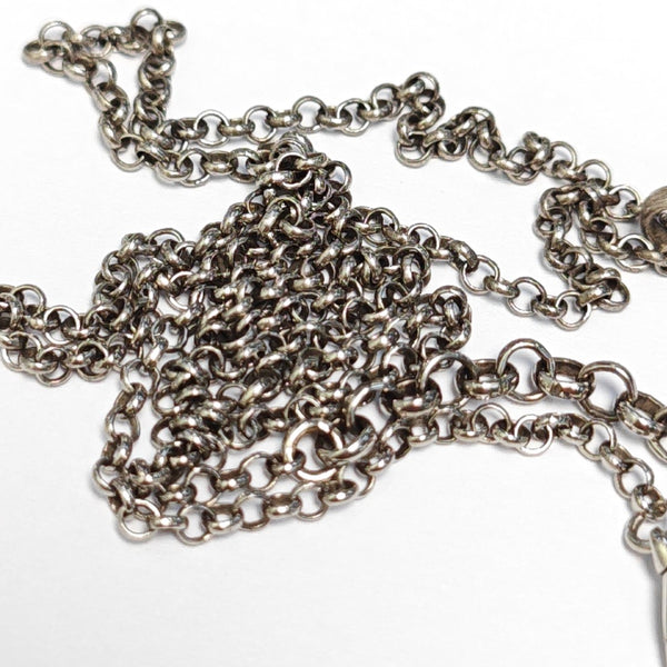 Interlocking G 925 Sterling Silver Necklace