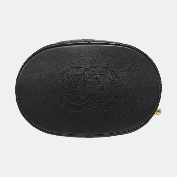Quilted Lambskin Black
