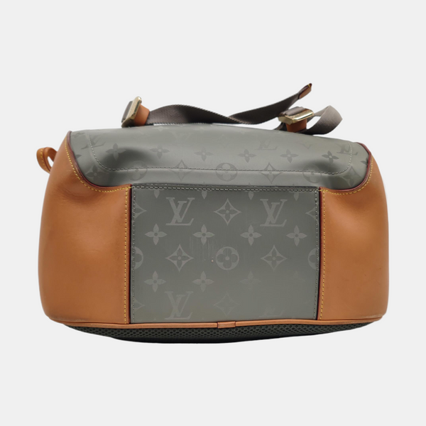 Monogram Coated Canvas PM Gray