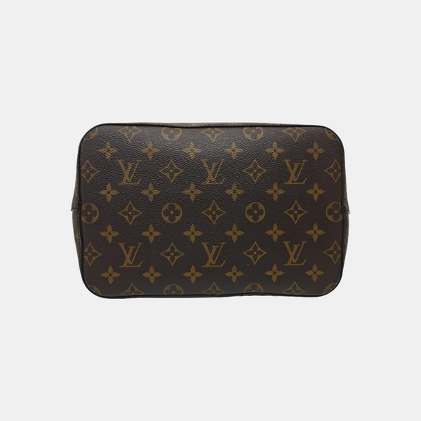 NÉONOÉ MM Monogram Coated Canvas Brown