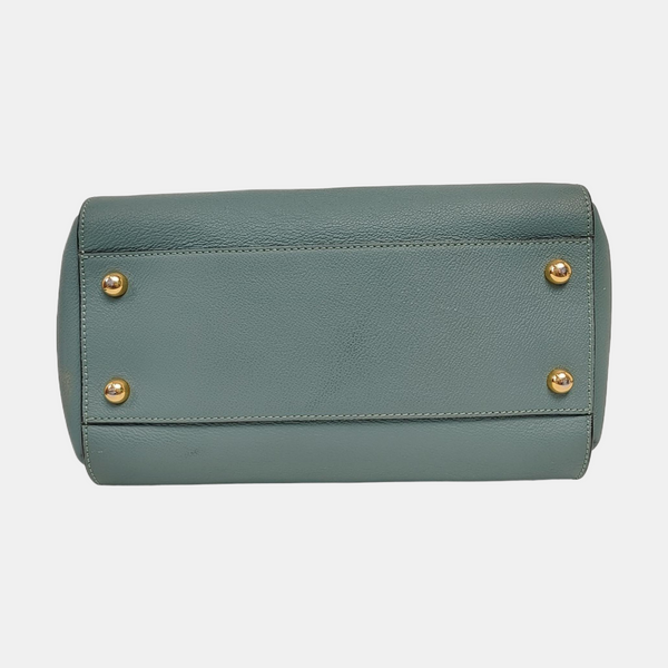 Buckle Medium Calfskin Green
