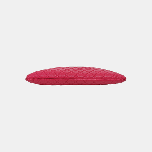 BOY CHANEL Large Quilted Calfskin Pink
