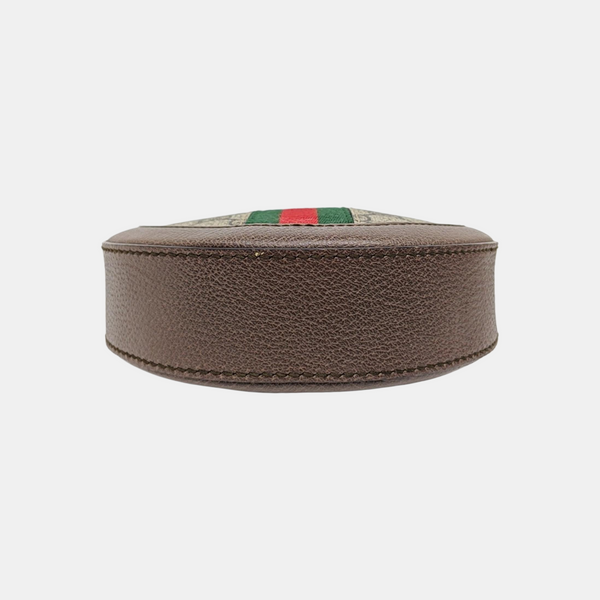 Ophidia Mini Monogram Coated Canvas Beige
