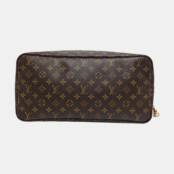 NEVERFULL GM Monogram Coated Canvas Brown