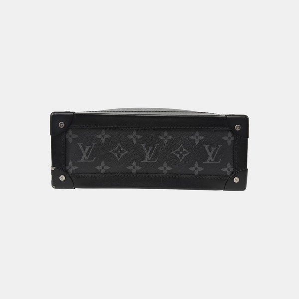 SOFT TRUNK Monogram Coated Canvas Black