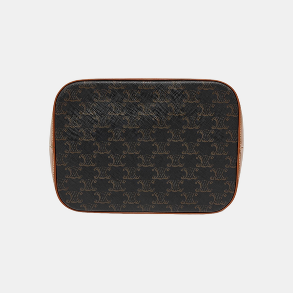 TRIOMPHE CANVAS Medium Coated Canvas Brown