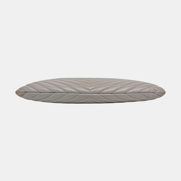 MATELASSE Chevron Calfskin Gray