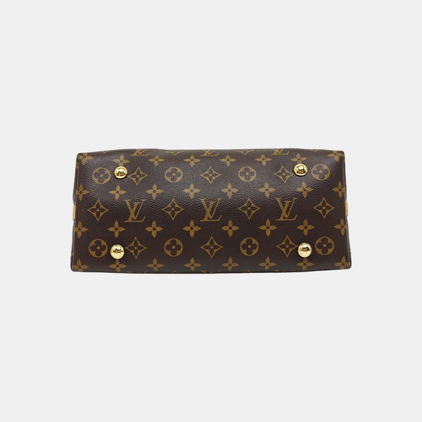 CARRYALL PM Monogram Coated Canvas Brown