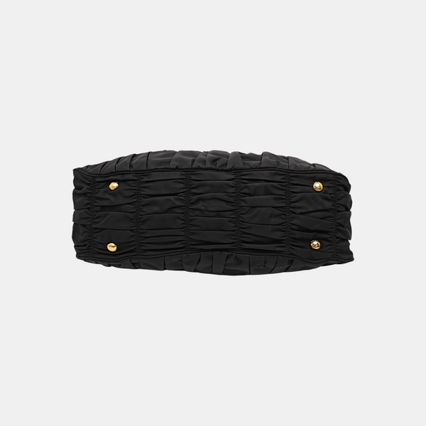 Gaufre Nylon Black