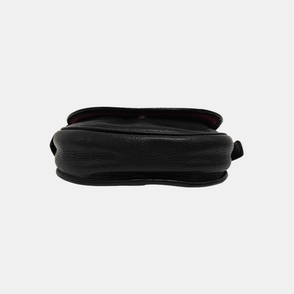 Calfskin Shoulder Bag Black